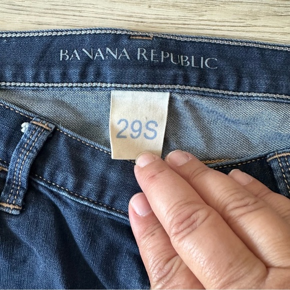 Banana Republic Women's Dark Blue Slim Jeans - Picture 5 of 9